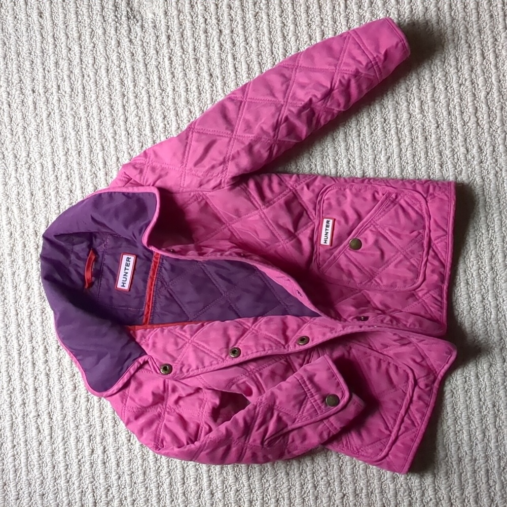 Girls 3T Hunter Quilted Coat